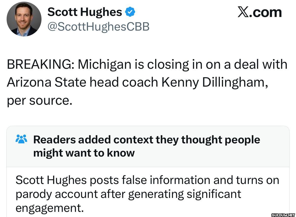 X.com BREAKING: Michigan...