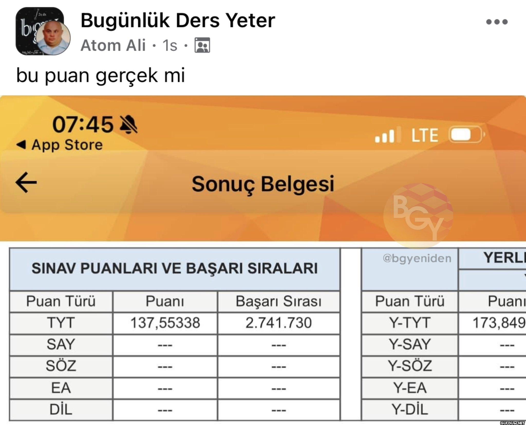 SONUNDA  SONUNDA YKS...