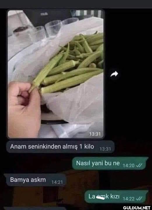 13:31 Anam seninkinden...
