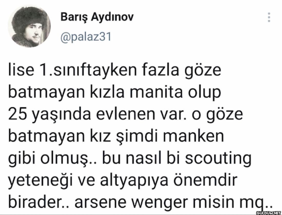 lise 1.sınıftayken fazla...
