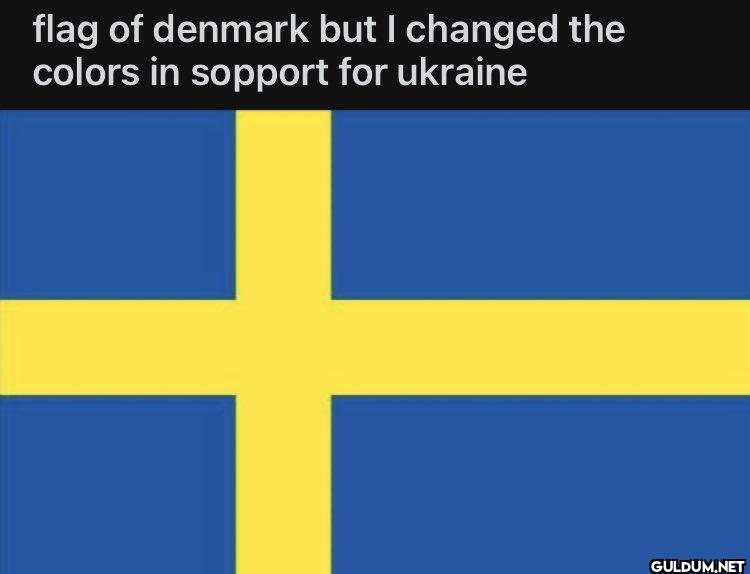 flag of denmark but I...