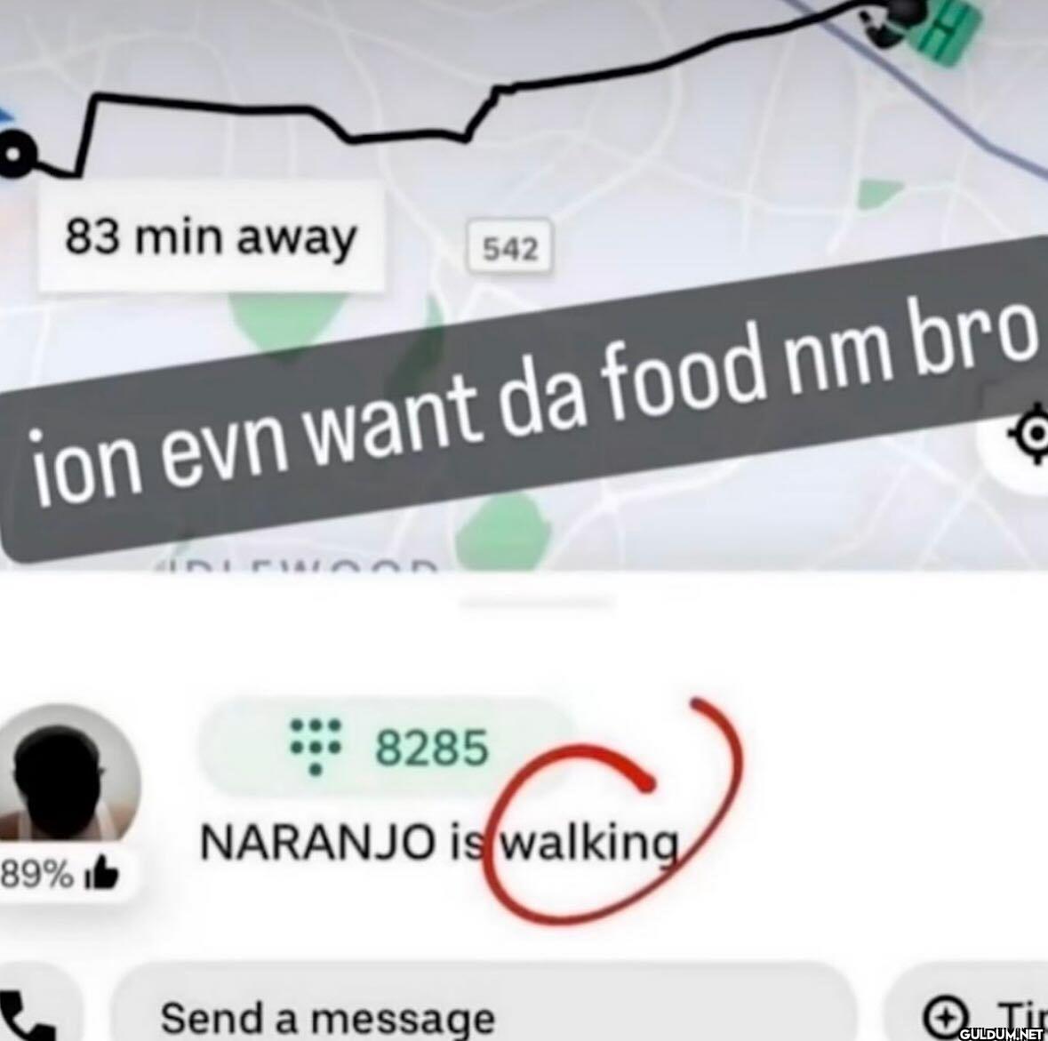 83 min away 542 ion evn...