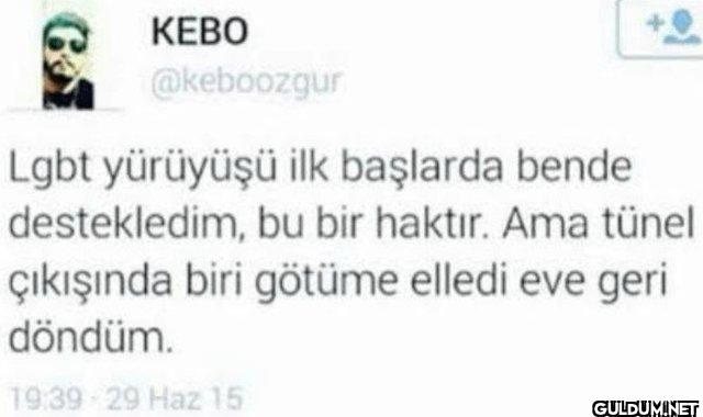 Lgbt yürüyüşü ilk başlarda...