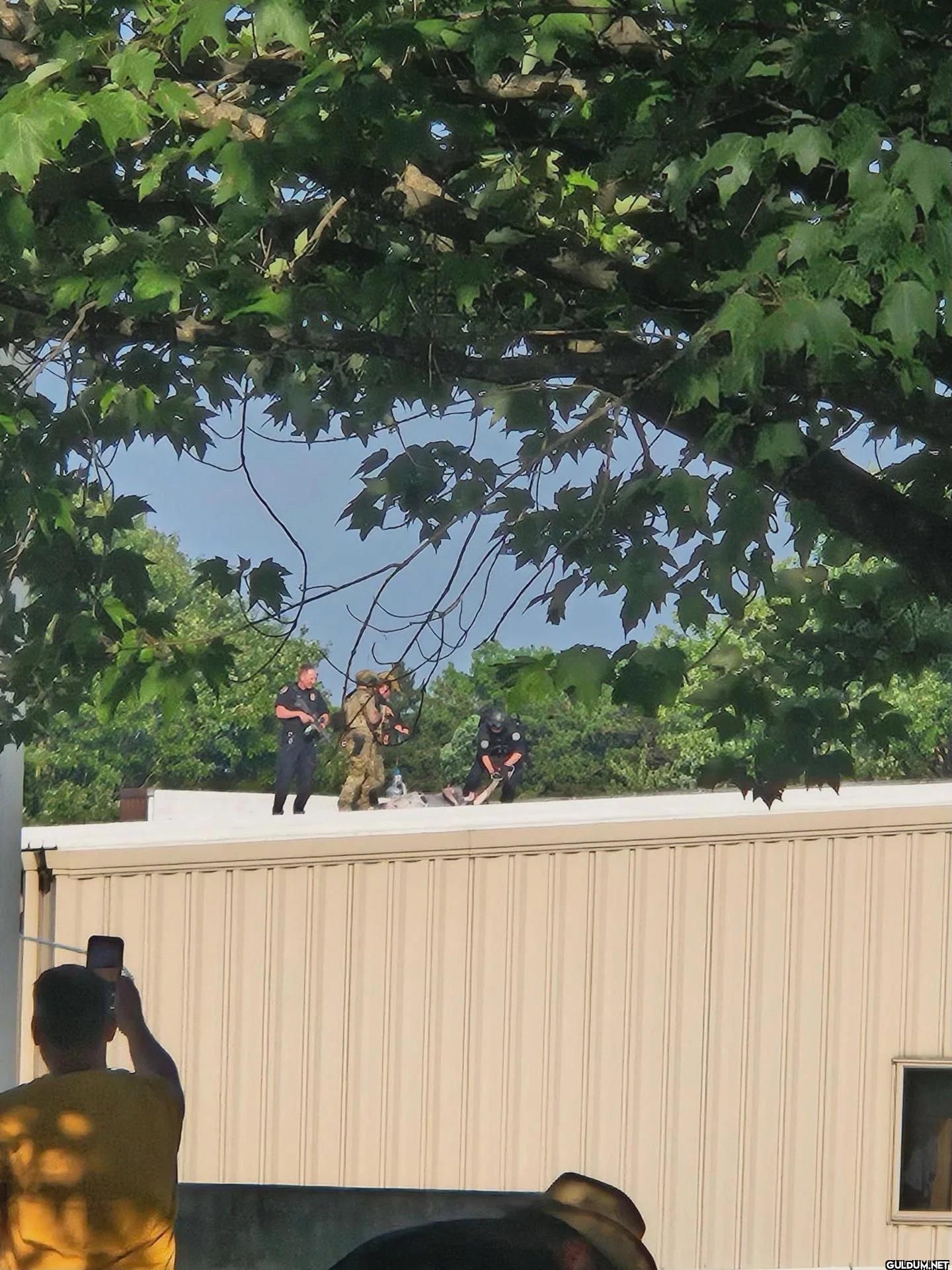 Trumps Shooter Taken Down.