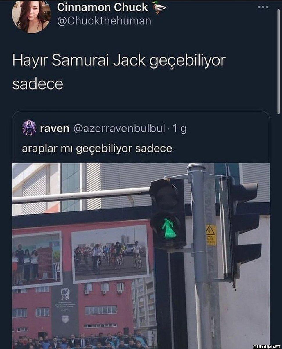 Hayır Samurai Jack...