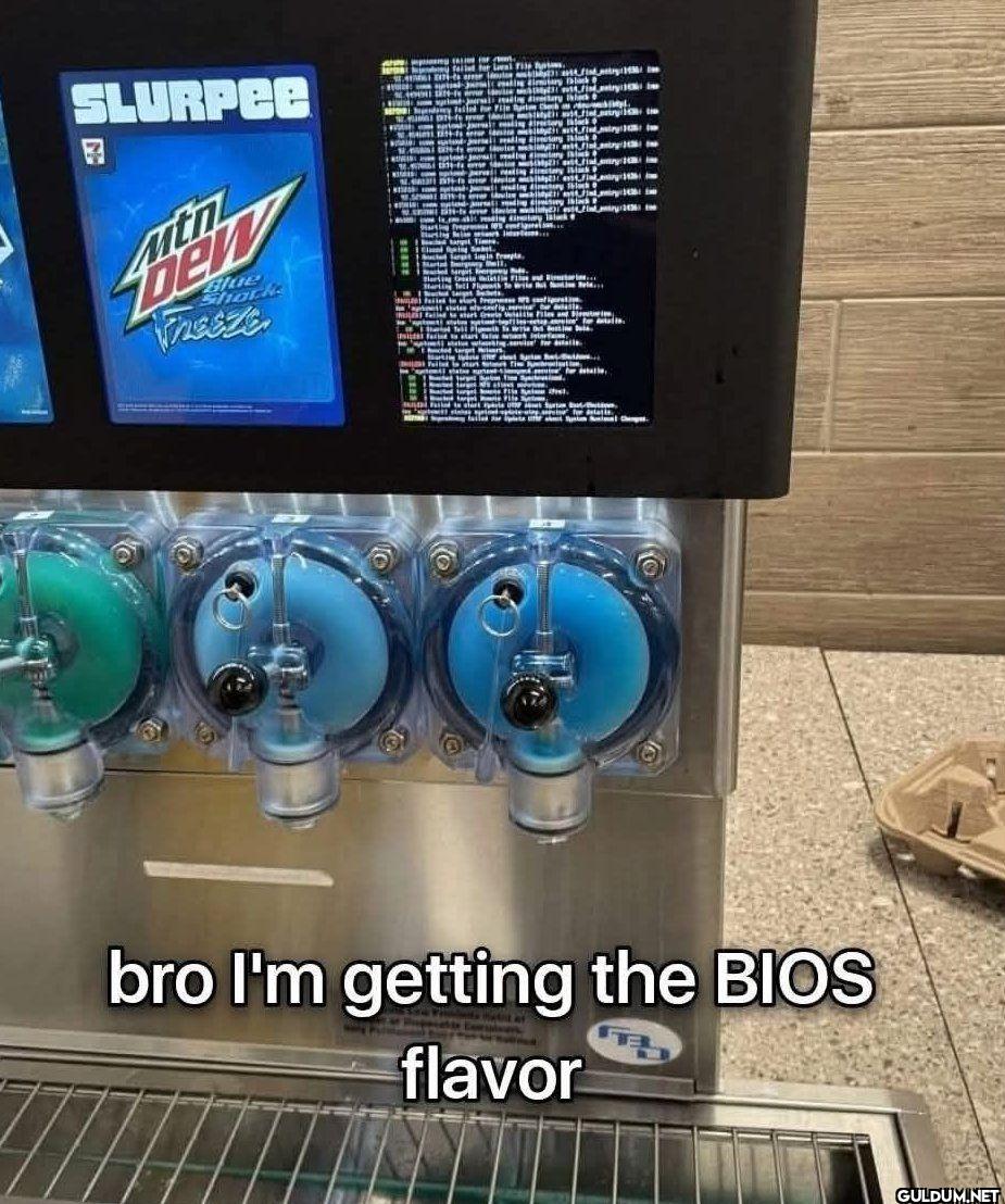 SLURPEE ? Mtn DEW Blue...