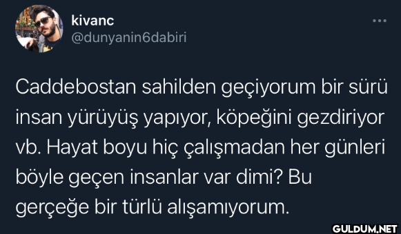 Caddebostan sahilden...