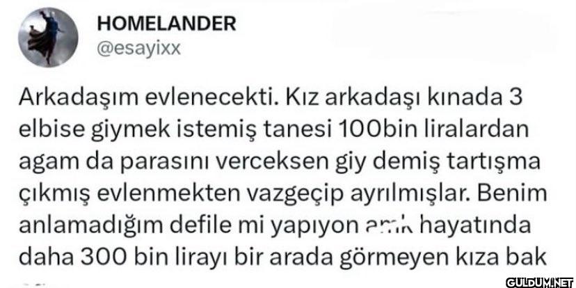 Arkadaşım evlenecekti. Kız...