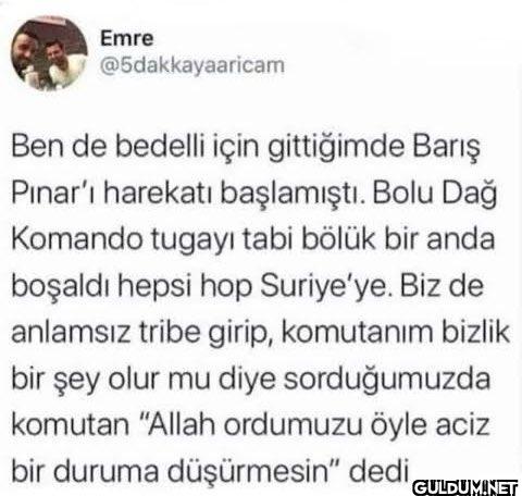 Ben de bedelli için...
