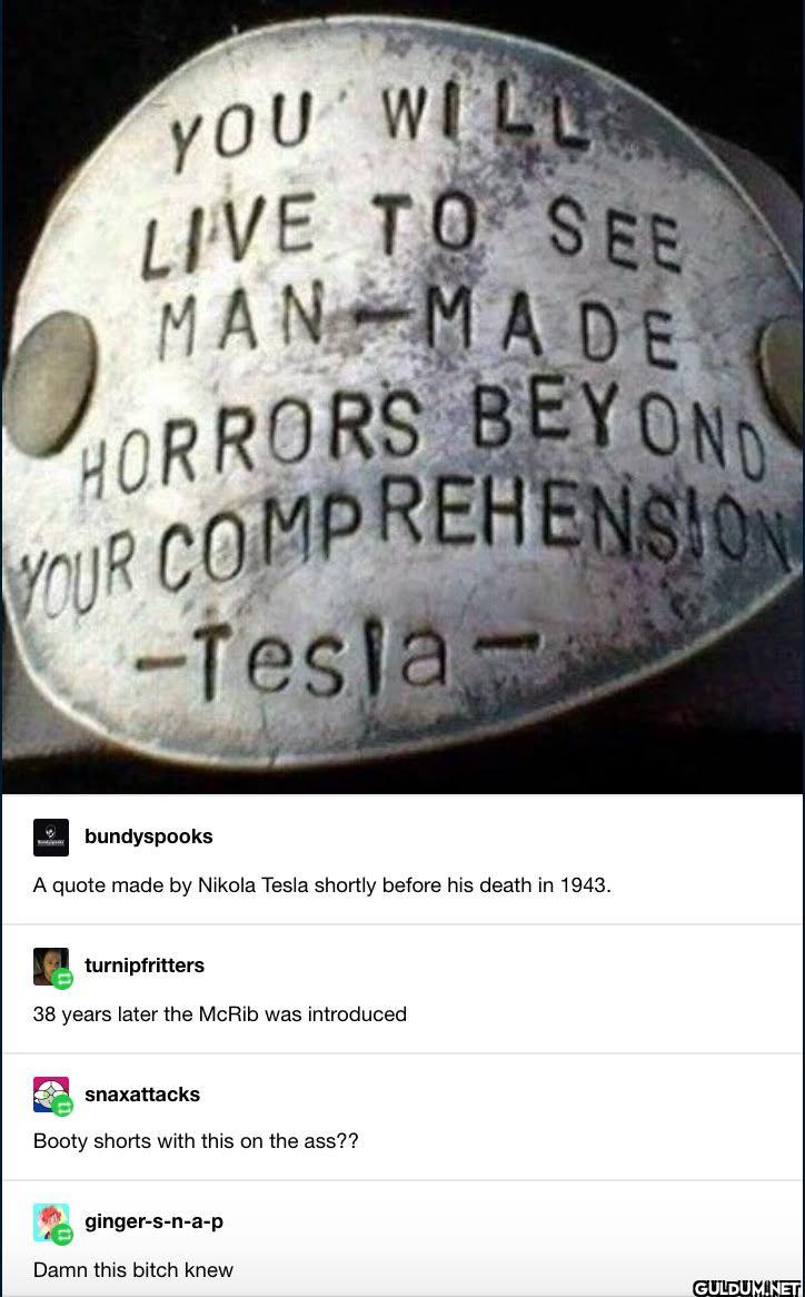 YOU WILL LIVE TO SEE...