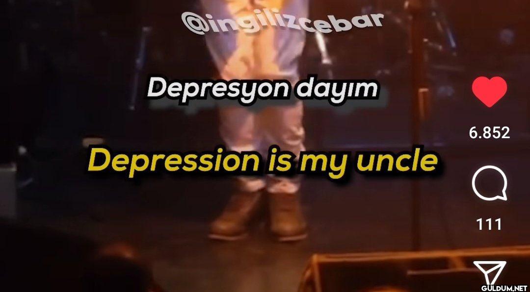 Depresyon dayım Depression...