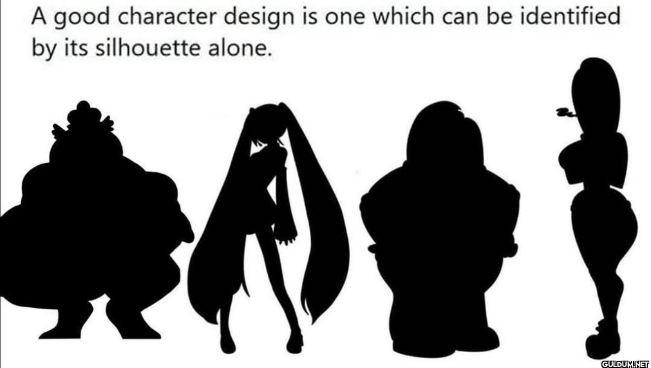 A good character design is...