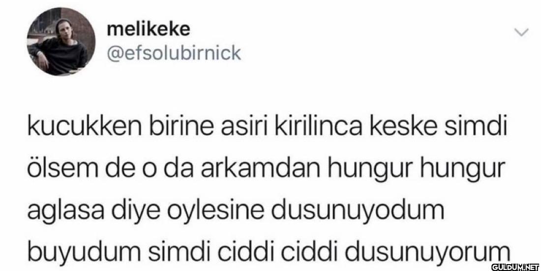 kucukken birine asiri...