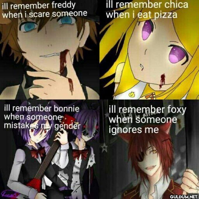ill remember freddy when i...