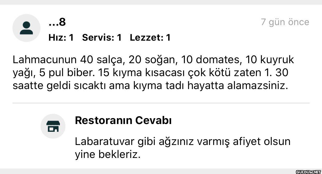 …..8 Hız: 1 Servis: 1...