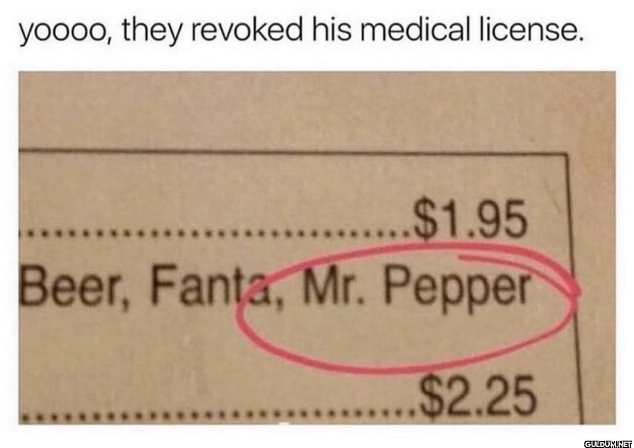 yoooo, they revoked his...