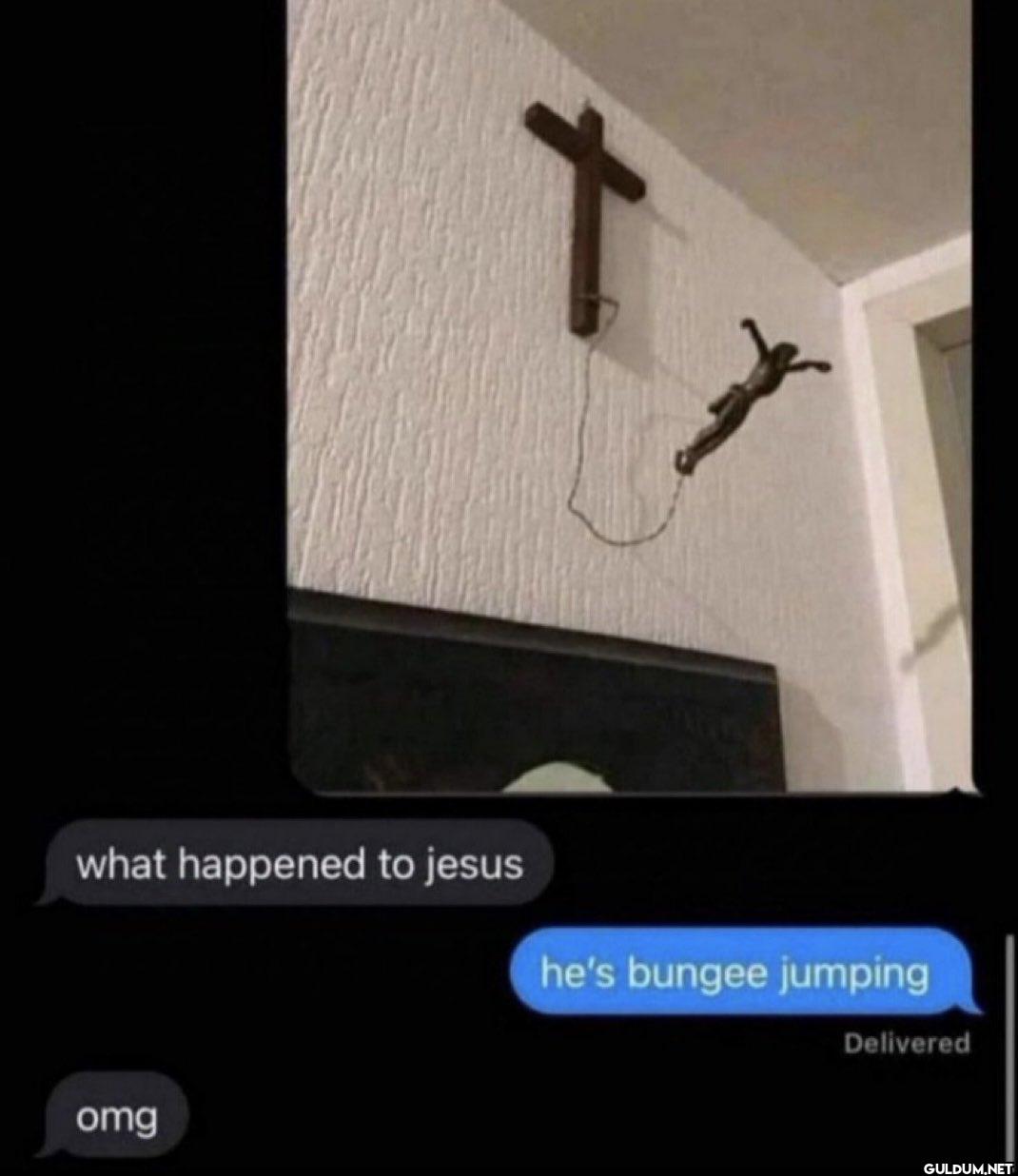 what happened to jesus omg...