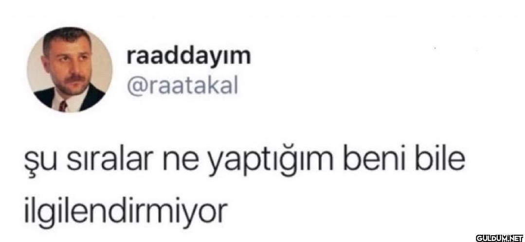 Şu sıralar ne yaptığım...