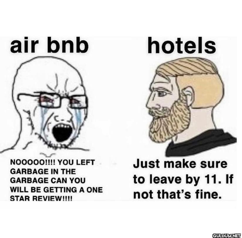 air bnb hotels NOOOOO!!!!...