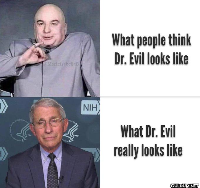 NIH What people think Dr....
