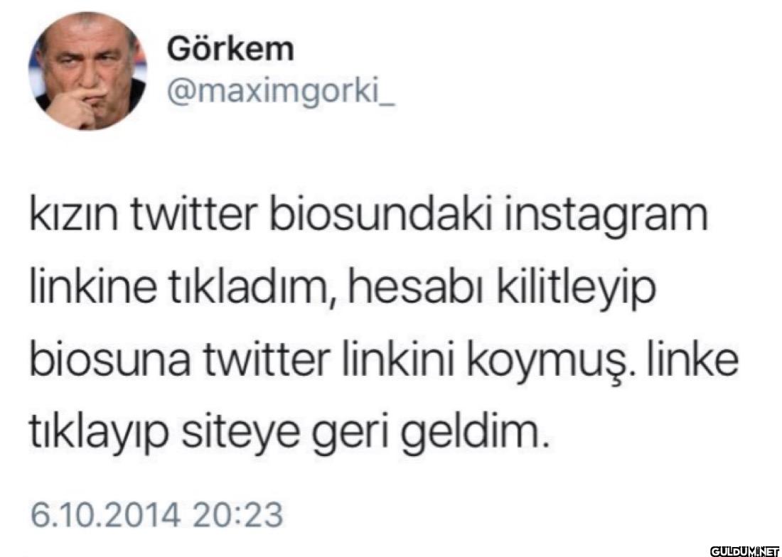 kızın twitter biosundaki...
