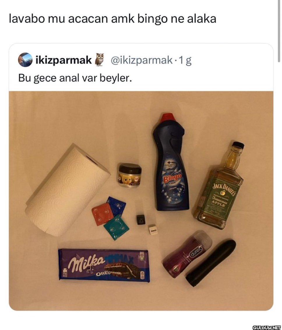 lavabo mu acacan amk bingo...
