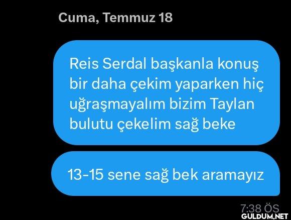 bu adam kafa olarak...