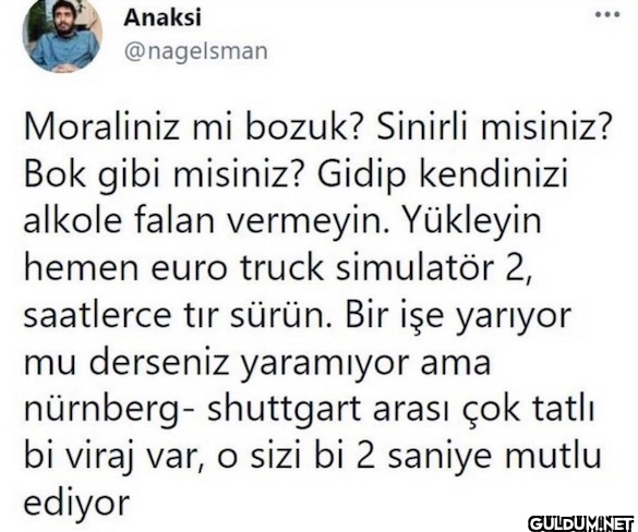 ... Moraliniz mi bozuk?...