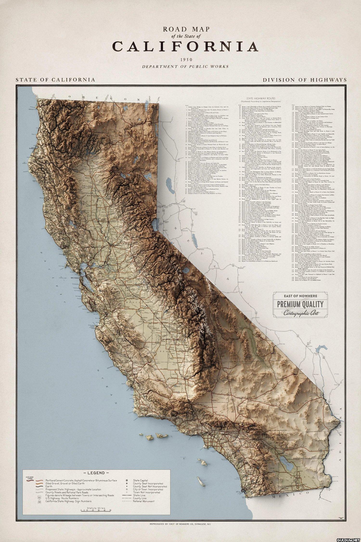 Topography map of...