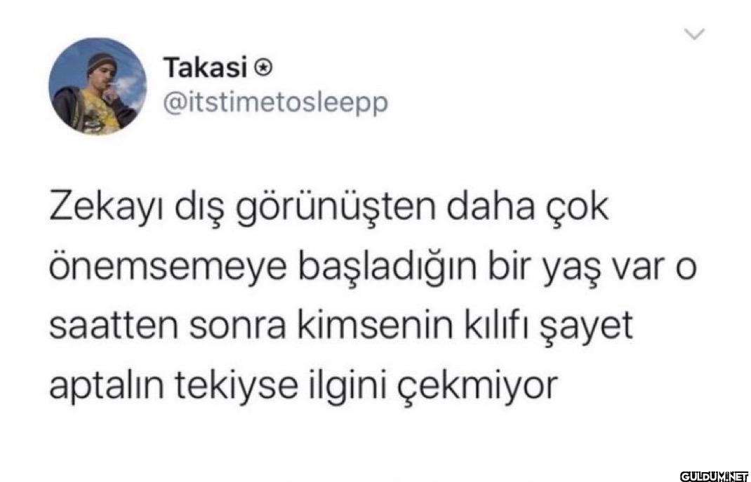 Zekayı dış görünüşten daha...