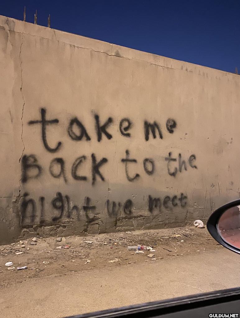 take me Back to the night we meet