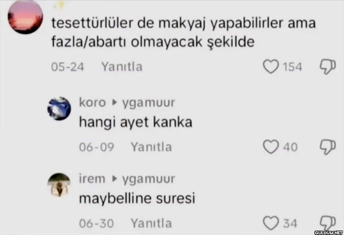 tesettürlüler de makyaj...