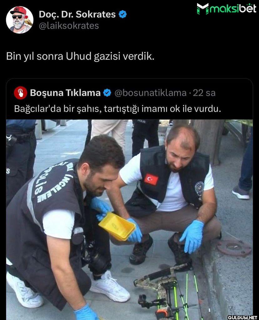 Bin yıl sonra Uhud gazisi...