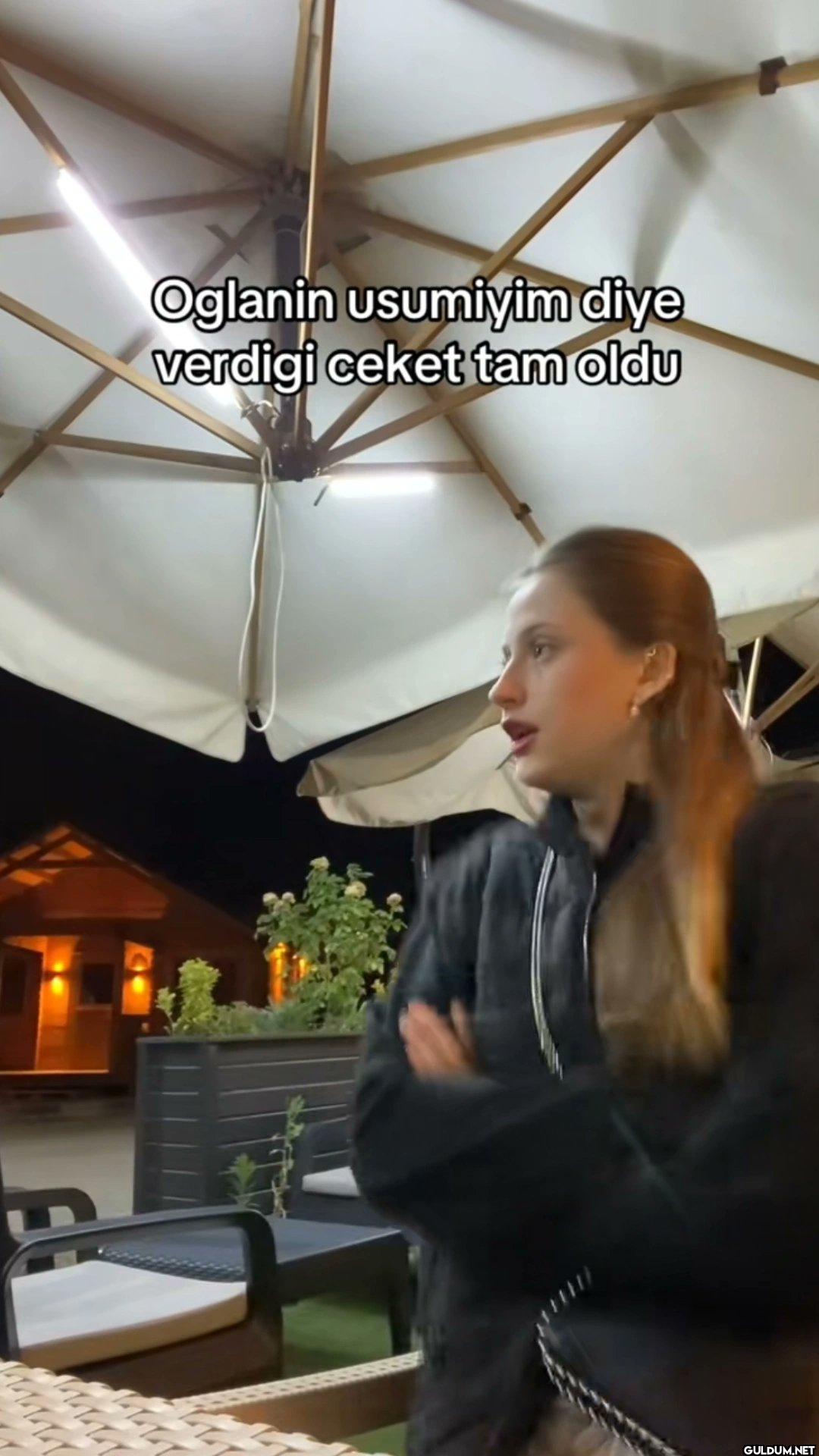 Oglanin usumiyim diye...