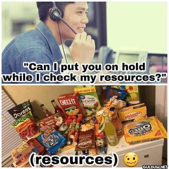 Can I put you on hold...