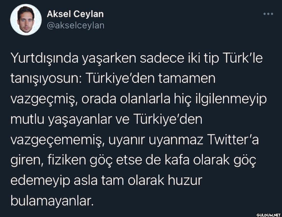 Yurtdışında yaşarken...