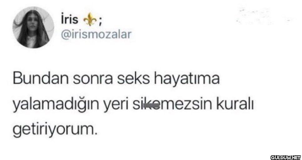 Bundan sonra seks hayatıma...
