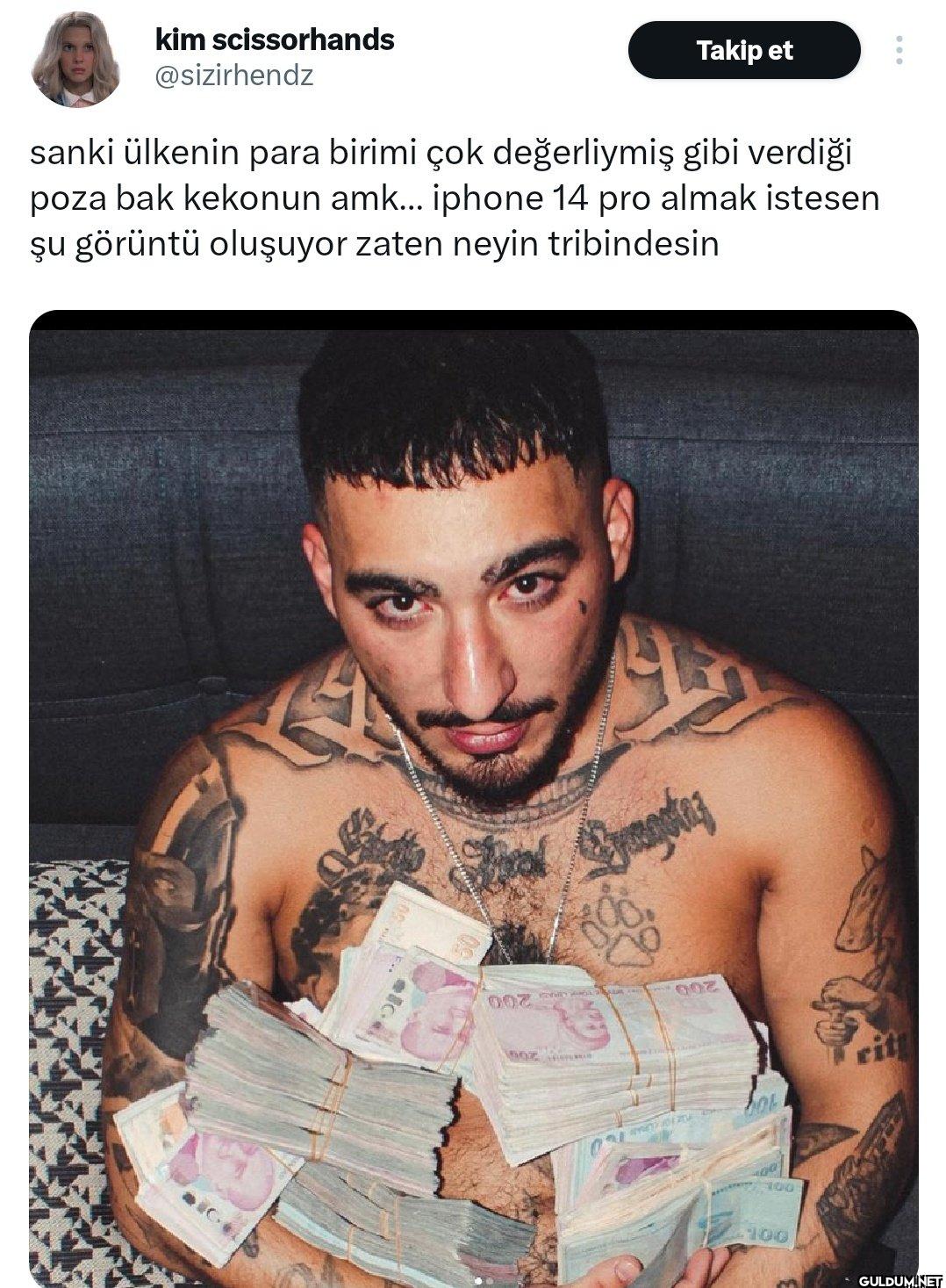 Takip et sanki ülkenin...