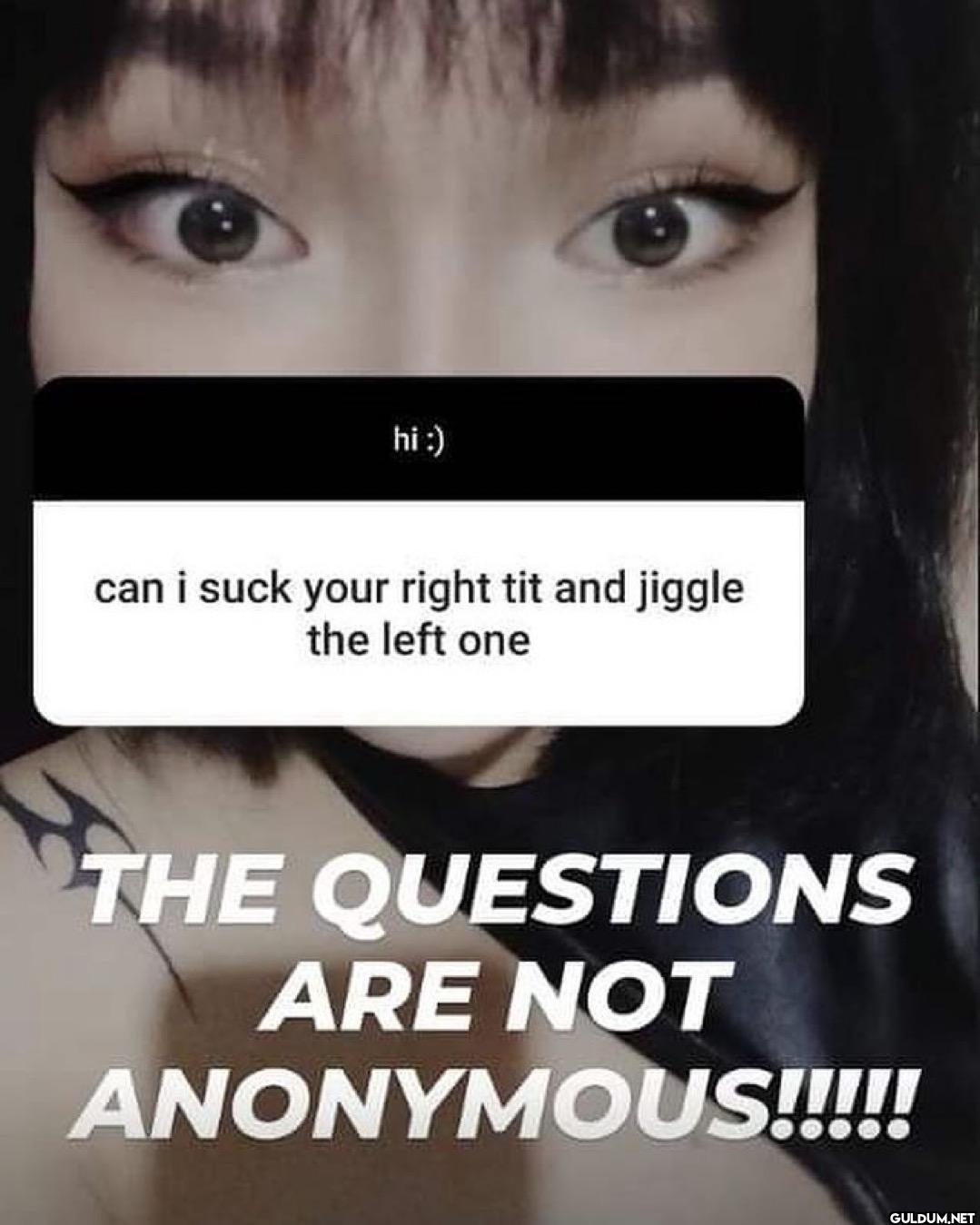 hi :) can i suck your...
