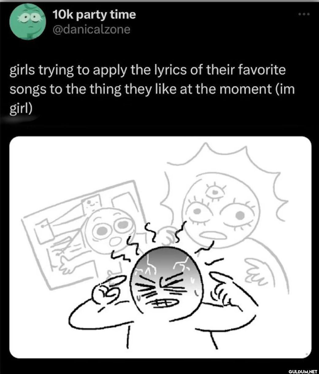 girls trying to apply the...
