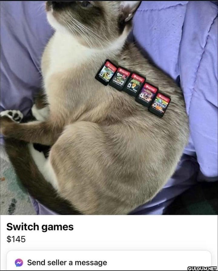 3 SWITCH Switch games $145...