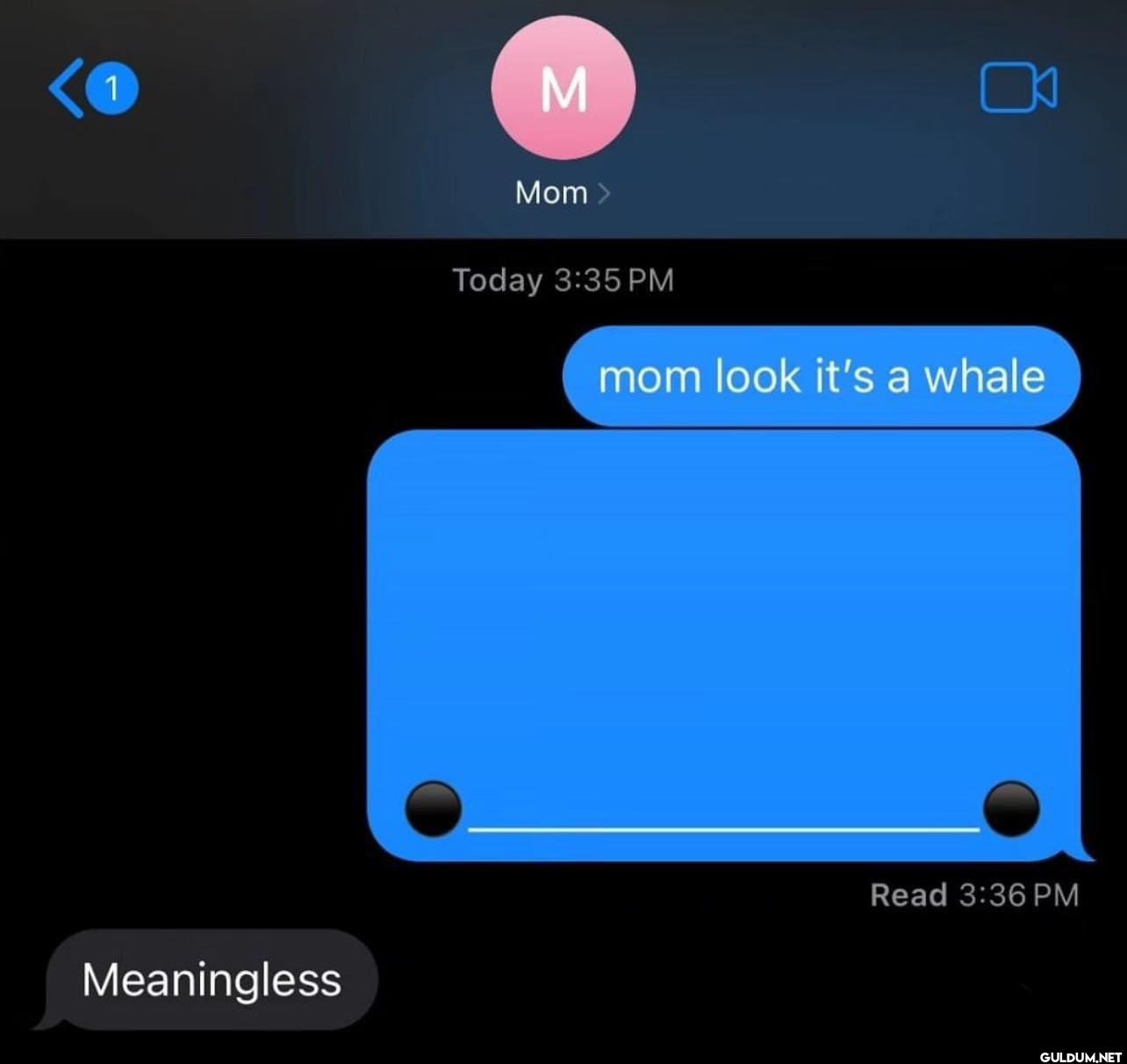 1 M Mom > Today 3:35 PM...