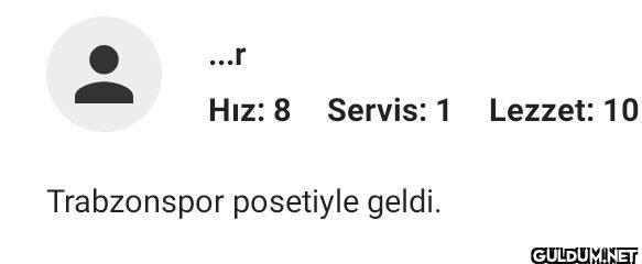 ...r Hız: 8 Servis: 1...