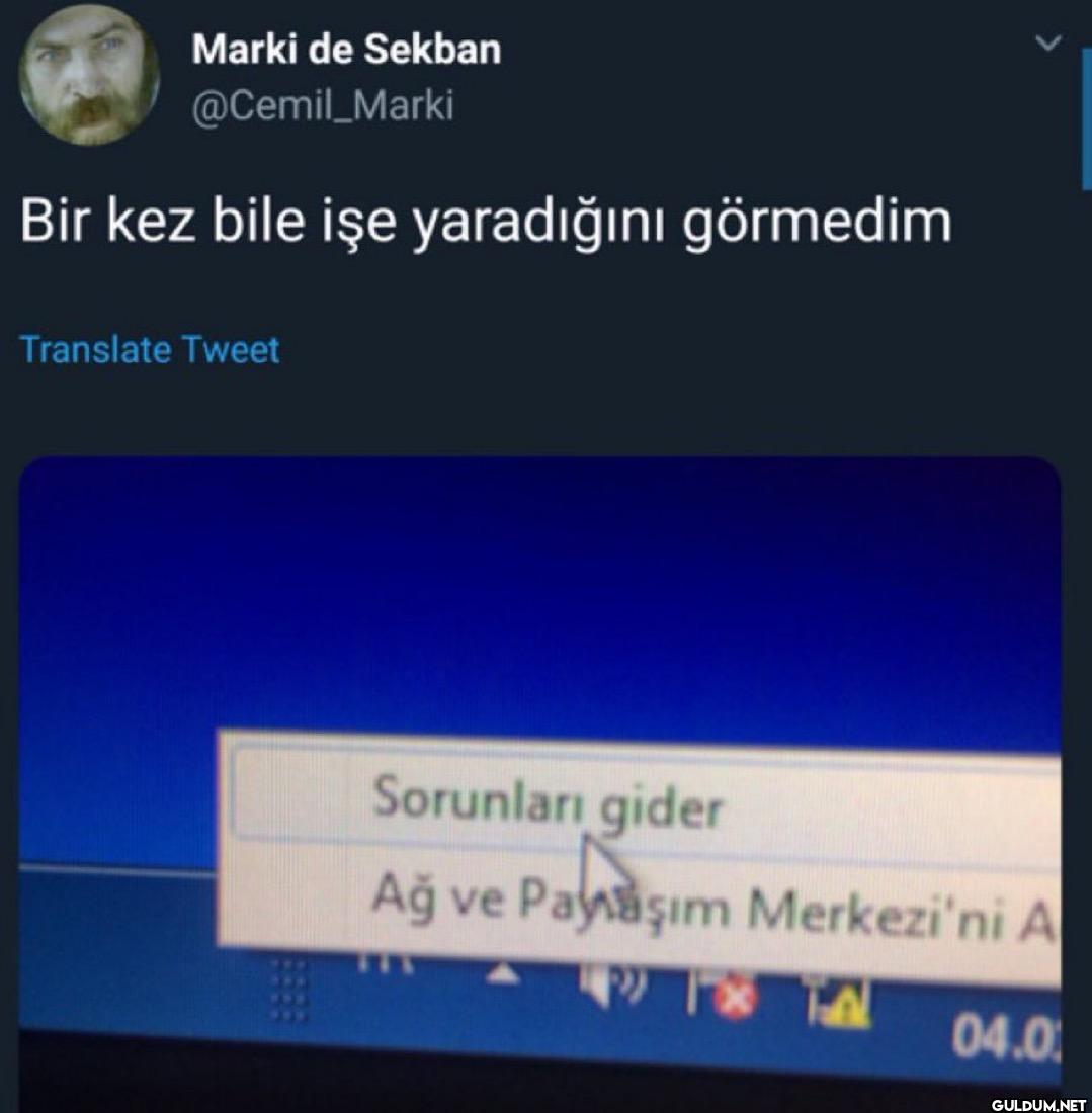 Bir kez bile işe...