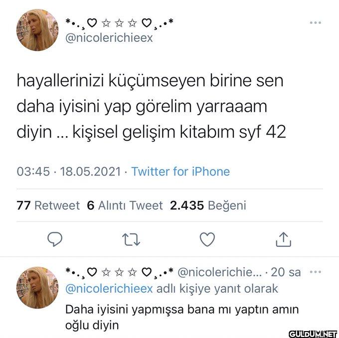 hayallerinizi küçümseyen...