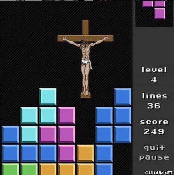 level 4 lines 36 score 249...