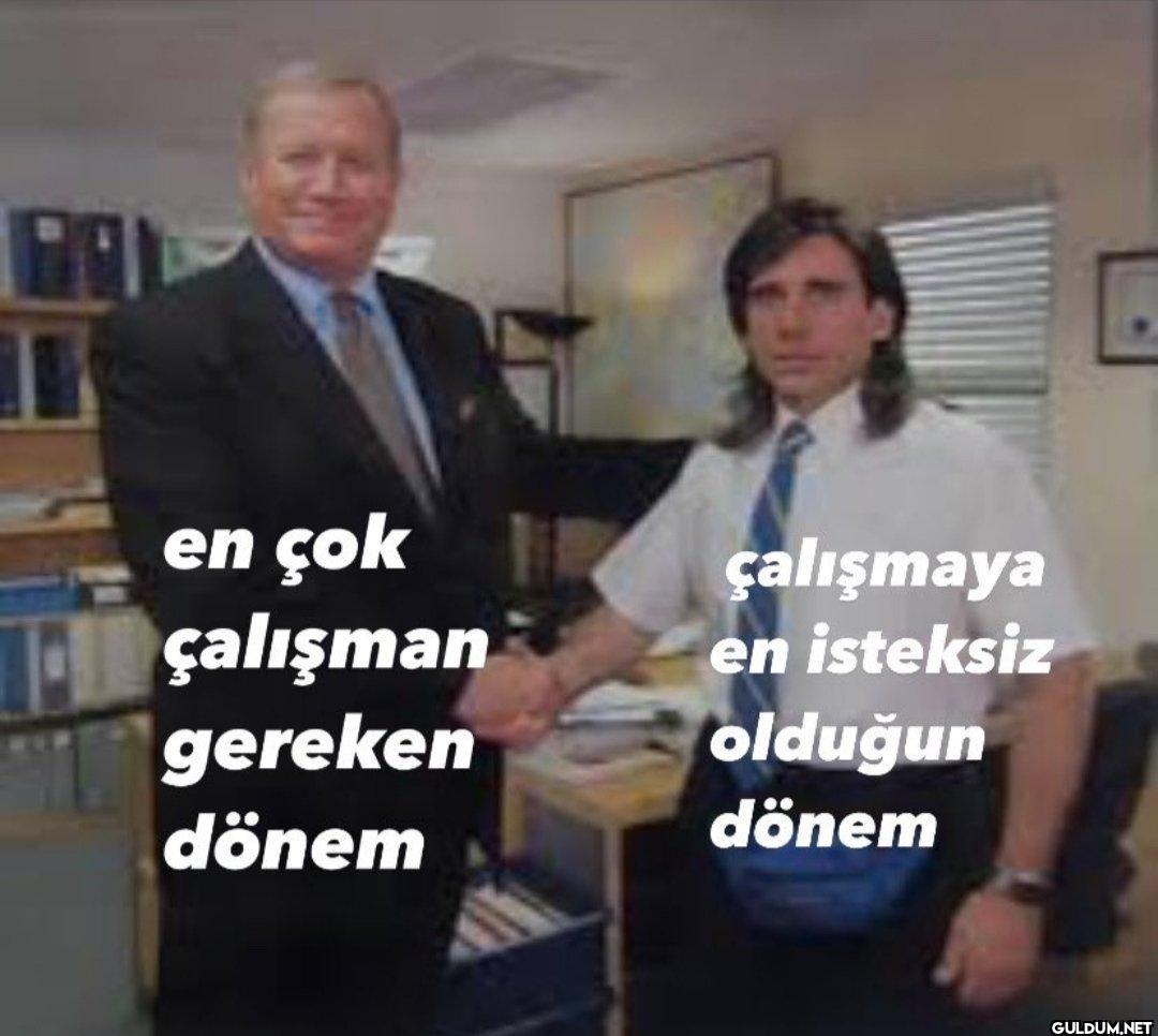 en çok çalışman gereken...