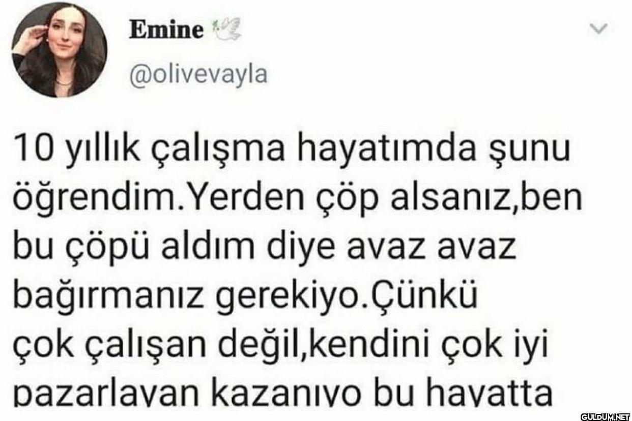 10 yıllık çalışma...