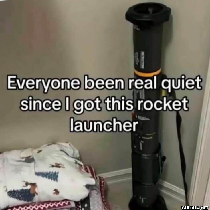 Everyone been real quiet...