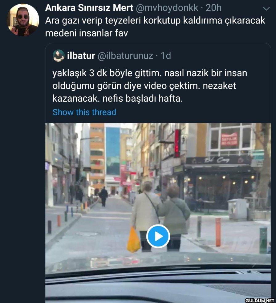 · 20h Ara gazı verip...